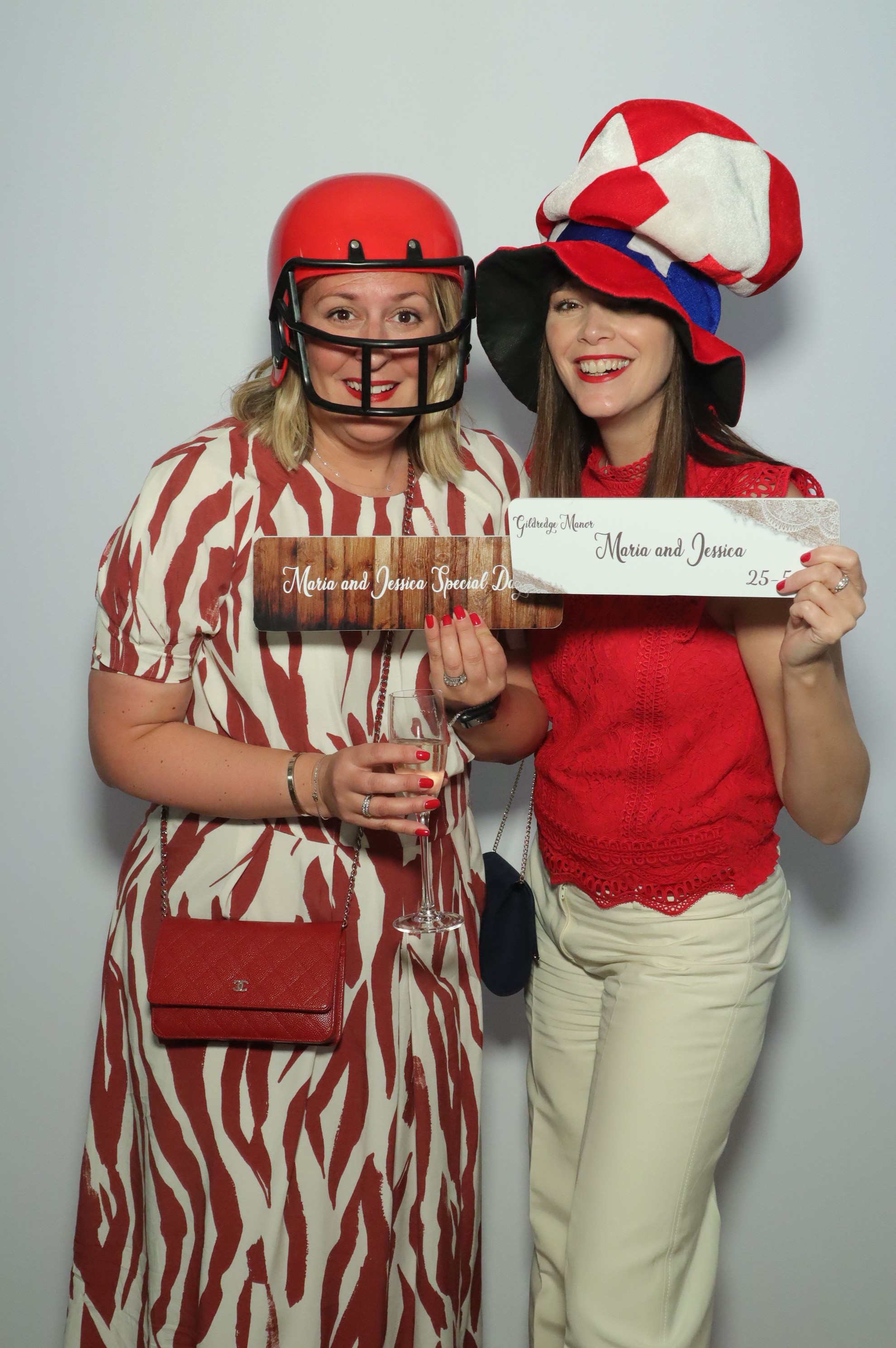 Maria and Jessica's Wedding | View more photos from the event at gallery.myphotoboothexperience.co.uk/u/MyPhotoBoothExperienceLtd/Maria-and-Jessicas-Wedding